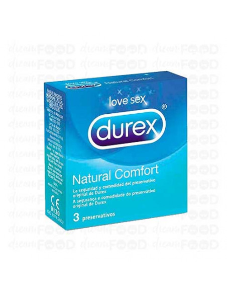 Durex Natural Confort 3 ud