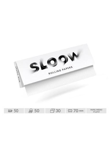 Papel SLOOW 70mm (Caja de 50 ud)