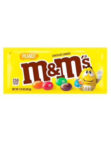 M&M's Peanut 45g Emanems