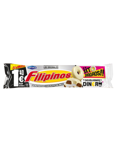 Filipinos Blancos 128g Marcado 1,40€