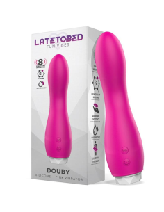 Vibrador DOUBY Rosa Silicona 8 Vel.