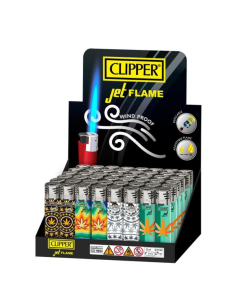 Mecheros Clipper Soplete Decorados CKJ11 48ud