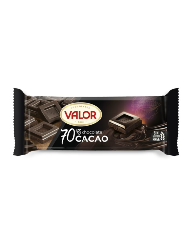 Chocolate Valor 70 Cacao  35g
