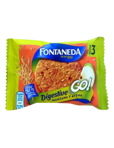 Fontaneda Digestive Manzana y Avena 44g