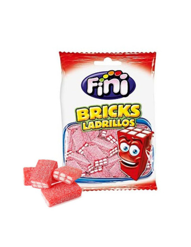 Fini Ladrillos pica Fresa 90g