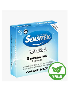 SENSITEX Natural VEGANO 3 ud