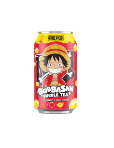 Bubble Tea Peach  Strawberry LUFFY 330ml