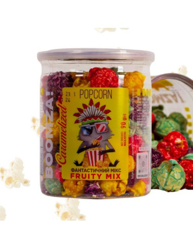 POPCORN  FRUITY MIX 90gr