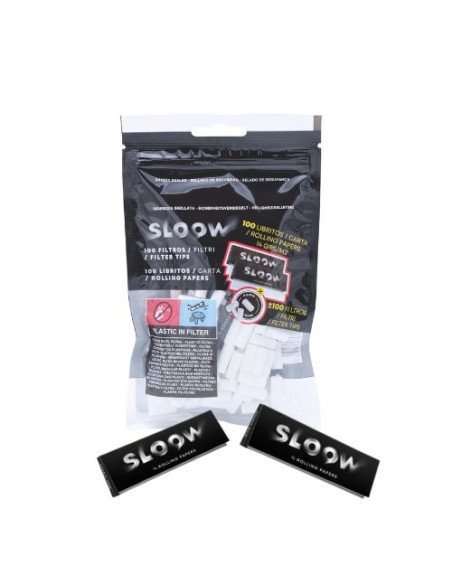SLOOW Filtros + Papel 1/14 x2