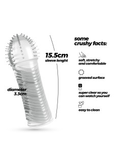 Funda para pene RIBBED CRUSHIOUS 2