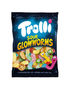 Trolli Sour Glowworms 100g x16